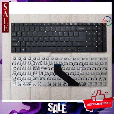 Bàn Phím Laptop Acer 5830, E5-551, V3-571, E5-531, E5-572, ES1-531 - Nhập Khẩu, Tiếng Anh, Màu Đen, Bảo Hành 09 Tháng