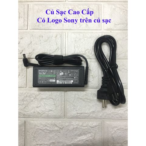 Sạc Laptop Sony 19.5V 4.7A 90W Nhập Khẩu - Adapter Chất Lượng Cao Kèm Dây Nguồn, Bảo Hành 12 Tháng