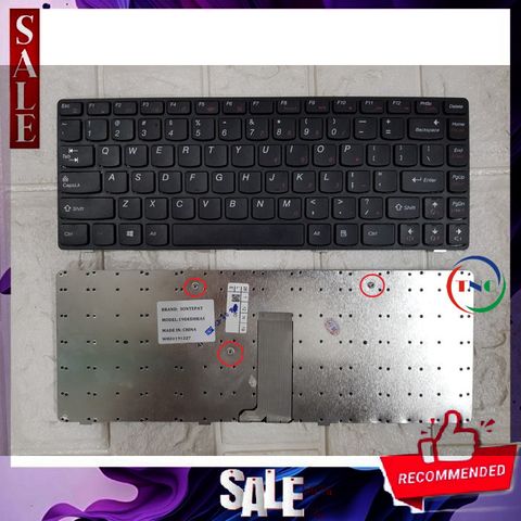 Bàn Phím Laptop Lenovo G480 G400 G480A G485 G485A G405 - Phím Chất Lượng Nhập Khẩu, Dễ Lắp Đặt, Bảo Hành 9 Tháng