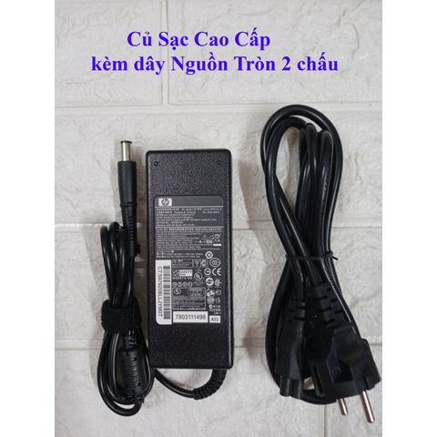 Sạc Laptop HP 19V 4.74A 90W Chân Kim To - Thay Thế cho HP 8460 8470 8560P 8570P, Bảo Hành 12 Tháng