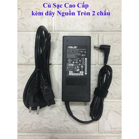 Sạc Laptop Asus 90W K55V K45V K55VD 19V 4.74A - Adapter Chân Thường 5.5mm x 2.5mm, Bảo Hành 12 Tháng, Chất Lượng Cao