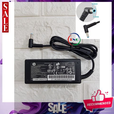 Sạc Laptop HP Chân Kim Xanh Nhỏ 19.5V 3.33A - Adapter Chính Hãng Dùng Cho HP Pavilion, Tặng Dây Nguồn, Bảo Hành 12 Tháng