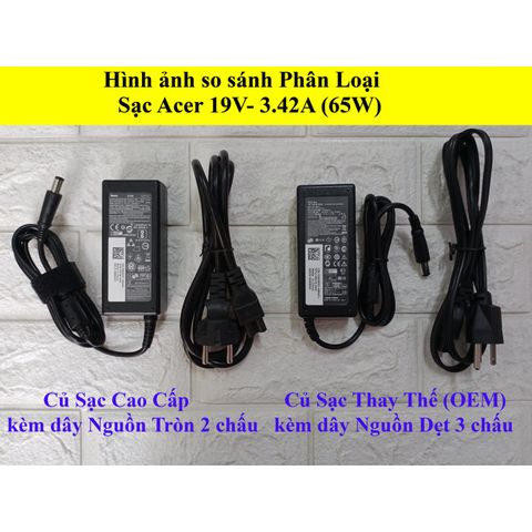 Sạc Laptop Dell 19.5V 3.34A - 65W Chân Kim To | Adapter Chất Lượng Cho N4110 N4010 2421 2420 3450 4050 3521 - Bảo Hành 12 Tháng