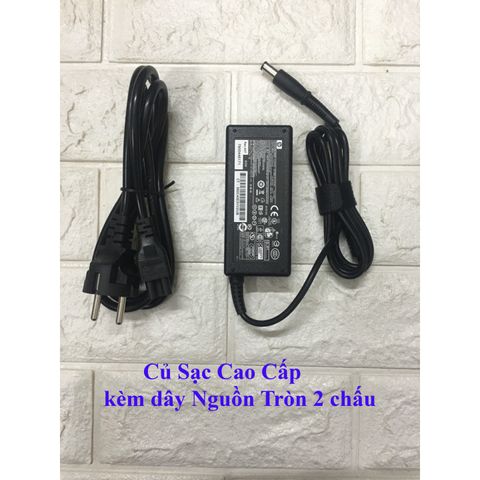 Sạc Laptop HP Probook 4420s 4430s 4530 - 18.5V 3.5A 65W Chân Kim To, Dây Nguồn Kèm, Hàng Nhập Khẩu, Bảo Hành 12 Tháng