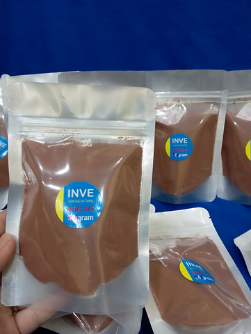 Cám Thái INVE 3/5 và 5/8 cho cá cảnh - Thức ăn hạt nổi dinh dưỡng 100g và 500g, hỗ trợ phát triển màu sắc và sức khỏe cá