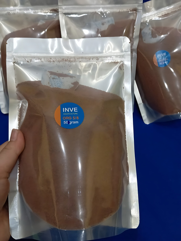 Cám Thái INVE 3/5 và 5/8 cho cá cảnh - Thức ăn hạt nổi dinh dưỡng 100g và 500g, hỗ trợ phát triển màu sắc và sức khỏe cá
