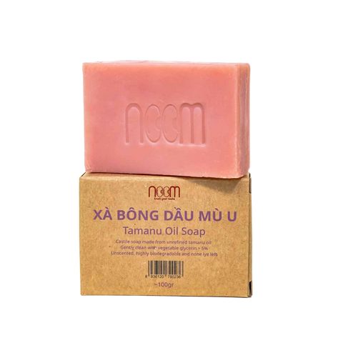 Xà bông Dầu Mù U Noom 100g - Chăm Sóc Da Tự Nhiên, Ngăn Ngừa Hăm Tã, Gàu, Mụn - Sản Phẩm Việt Nam An Toàn, Hiệu Quả