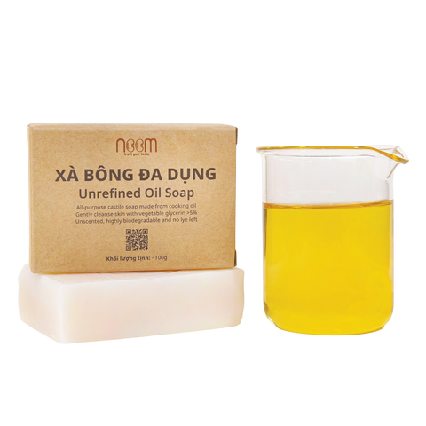 Xà Bông Đa Dụng Noom 100g - Sản Phẩm Tắm Gội, Rửa Chén, Giặt Đồ - Hương Tự Nhiên, Thoải Mái, Phù Hợp Mọi Loại Da