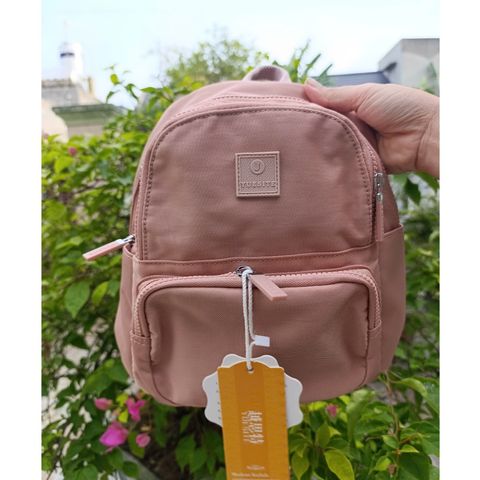 Balo Nữ Mini Thời Trang - Chất Nylon Chống Nước, Nhỏ Gọn, Tiện Lợi, Phong Cách Trẻ Trung, 9 Màu Cá Tính