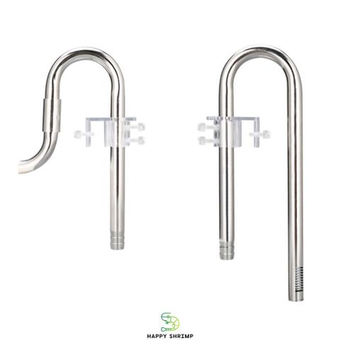 Đầu In Out Inox 304 Phi 16 Chính Hãng ZRDR - Thiết Bị Chịu Lực Chống Gỉ, Điều Chỉnh Hướng Xoay 360 Độ, Dụng Cụ Thủy Sinh Chất Lượng Cao