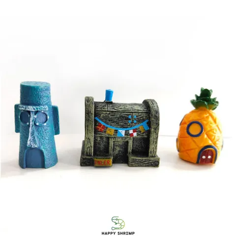 Trang Trí Hồ Cá Tàu Ngầm Resin - Nhà Trái Thơm Dễ Thương cho Bể Cá - Phụ Kiện Trang Trí Thú Vị cho Thú Cưng