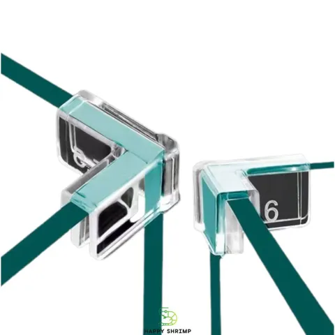 Miếng Dán Silicon Bảo Vệ Cạnh Hồ Cá - Combo 2/4 Miếng Chống Va Chạm, An Toàn Cho Hồ Thủy Sinh và Hồ Kính