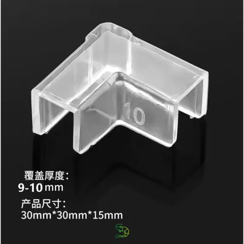 Miếng Dán Silicon Bảo Vệ Cạnh Hồ Cá - Combo 2/4 Miếng Chống Va Chạm, An Toàn Cho Hồ Thủy Sinh và Hồ Kính