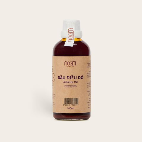Dầu Điều Đỏ 100ml Noom - Màu Thực Phẩm Tự Nhiên Tạo Màu Đỏ Đẹp Mắt Cho Món Ăn, An Toàn Cho Sức Khỏe