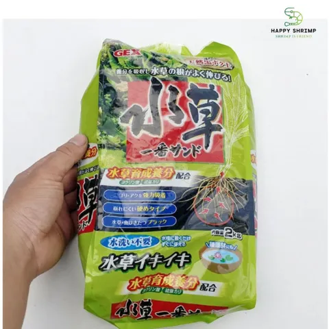 Phân Nền GEX Xanh Nhật Bản Cho Bể Thủy Sinh - Phân Giàu Dưỡng Chất, Ổn Định pH, Thích Hợp Cho Cá và Cây Thủy Sinh