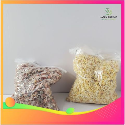 Đá Sỏi Trang Trí Tiểu Cảnh Hồ Cá - Sỏi Màu Nhiều Kích Thước Cho Bể Thủy Sinh Sân Vườn, Trang Trí Độc Đáo
