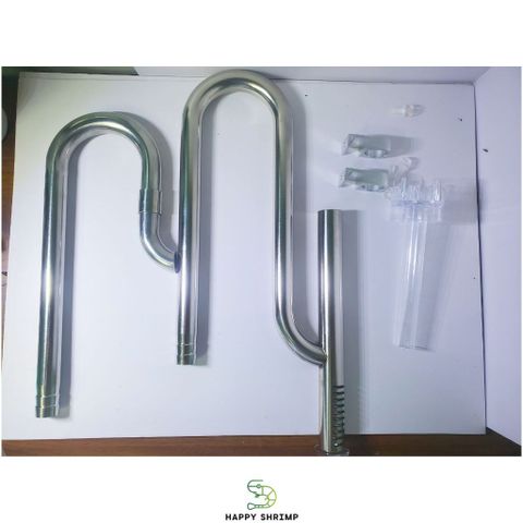 Đầu In Out phi 16 Tích Hợp Lọc Váng Xoay Chính Hãng ZRDR | In Out Inox Siêu Bền