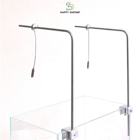 Giá Treo Đèn Hợp Kim Nhôm Sang Trọng - Chân Kẹp Đèn Thủy Sinh Cho Bể Cá - Linh Hoạt Điều Chỉnh Chiều Cao, Chắc Chắn, Dễ Dàng Lắp Đặt