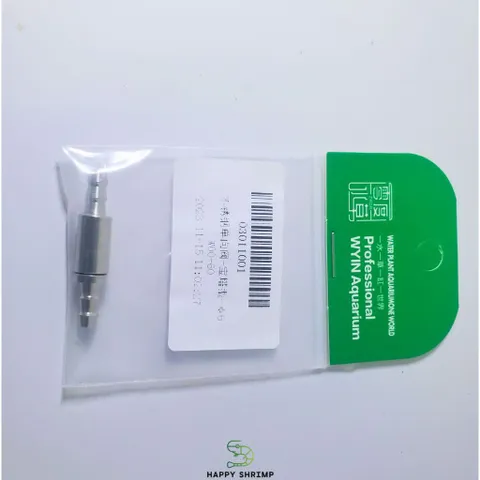 Van CO2 Một Chiều INOX Chính Hãng Wyin - Phụ Kiện Thủy Sinh Chống Nước, Hướng Dẫn Chảy CO2 An Toàn