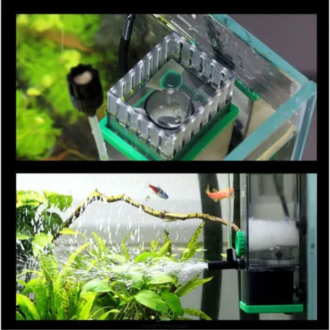 Lọc Váng Jialu LY03 - Thiết Bị Lọc Nước Hồ Thủy Sinh Mini Công Suất 5W 300L/H - Giúp Loại Bỏ Váng Dầu Thoải Mái