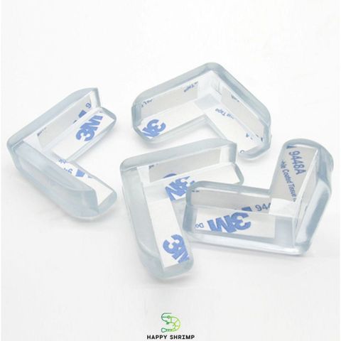 Bọc Góc Cạnh Bàn Tủ Silicon An Toàn - Bảo Vệ Cho Trẻ Em và Người Dùng, Chống Va Chạm Tiện Dụng