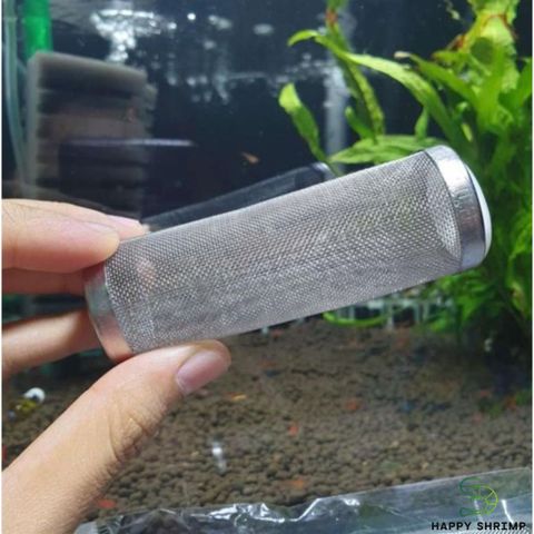 Bịt Tép Inox Đầu Cao Su - Sản Phẩm Chống Hút Cho Lọc Thủy Sinh Phi 12mm 16mm, An Toàn Cho Cá Tép, Chất Liệu Inox Chống Gỉ Sét