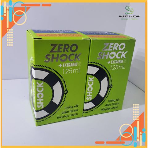 ZERO SHOCK 125ml - Giải Pháp Giảm Stress & Chống Sốc Cho Cá - Khử Clo & Độc Tố, Hỗ Trợ Phục Hồi Nhanh Sau Vận Chuyển