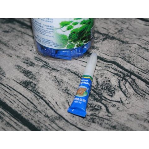 Keo Dán Rêu Instant - Keo Dán Thủy Sinh An Toàn Cho Cá Tép, Dán Trực Tiếp Trong Nước, Gel Chịu Nước, Dễ Dàng Sử Dụng