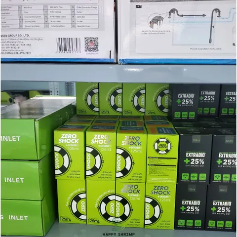Vi Sinh ExtraBio 125ml/250ml/500ml - Chế Phẩm Sinh Học Cao Cấp Cho Bể Cá Cảnh, Giảm Mùi, Tăng Oxy, An Toàn Cho Cá