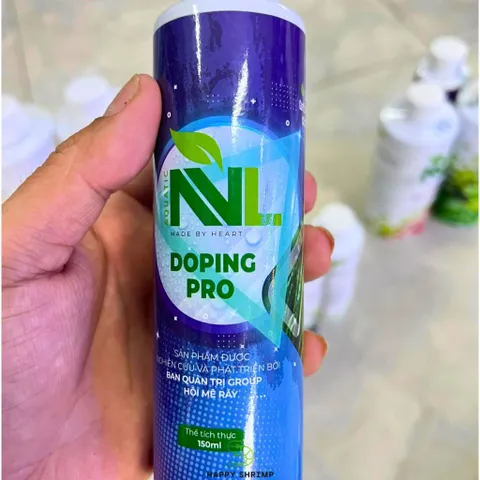 Bộ Phân Nước NVL Đa Vi Lượng 300ml & Doping 150ml - Dinh Dưỡng Thiết Yếu Cho Cây Thủy Sinh Khỏe Mạnh Tại Nhà