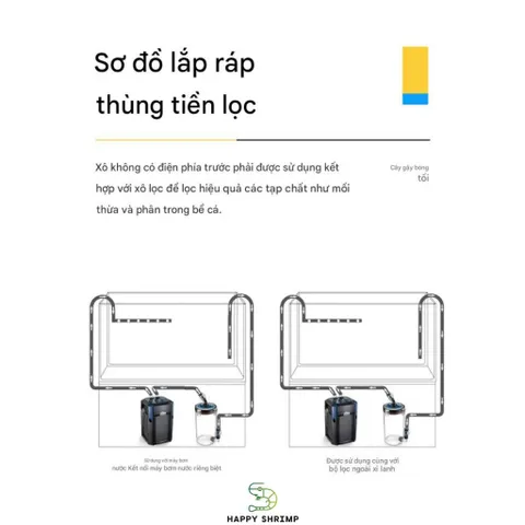 Lọc Phụ Marine 240A/240B Fi16 Trong Suốt - Lọc Thú Cưng Cao Cấp Kèm 2 Khoá Dòng Tiện Lợi, Chất Liệu Bền Bỉ