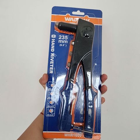 Kềm Rút Rivet 9.5 Inch WADFOW WHR1609 - Dụng Cụ Chắc Chắn, Chống Trượt Dùng Rút Đinh Ri-Vê Nhôm, Inox cho DIY và Cơ Khí