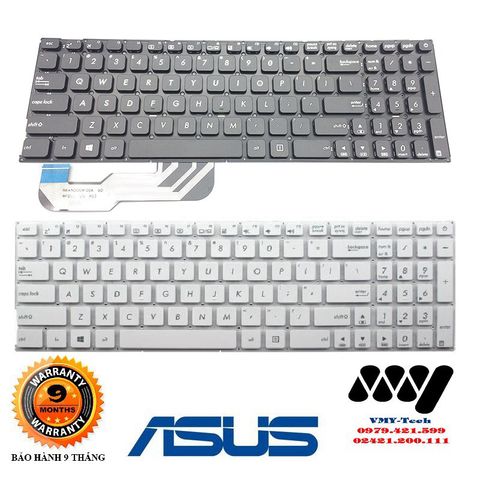 Bàn Phím Laptop Asus X540 A540 X540L X540S - Phím Cao Cấp ZIN Chất Lượng Tốt, Bảo Hành 9 Tháng