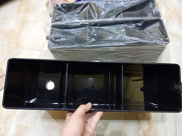 Lọc Tràn Nhựa Hồ Cá Cao Cấp 46x13x13cm - Thiết Bị Lọc Nước Siêu Bền Cho Hồ Cá Nhỏ