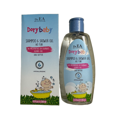 Sữa Tắm Gội Dr.EA Dory Baby Sữa Tắm Gội Toàn Thân Dịu Nhẹ Cho Bé - 200ml