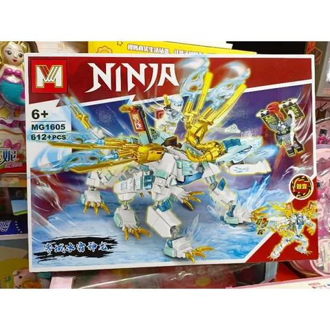 Mã 1605 - Xếp hình lắp ghép lê gô NINJA Rồng