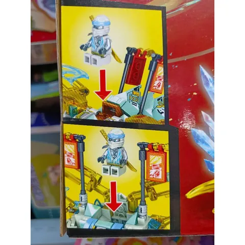 Mã 1605 - Xếp hình lắp ghép lê gô NINJA Rồng