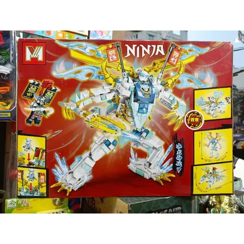 Mã 1605 - Xếp hình lắp ghép lê gô NINJA Rồng