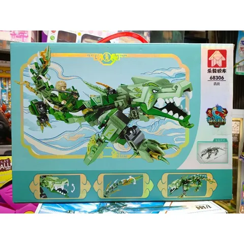 Bộ Đồ Chơi Xếp Hình Lắp Ghép Lê Gô NINJA Rồng 68306 - Trí Tuệ và Sáng Tạo Cho Trẻ Em, Quà Tặng Ý Nghĩa