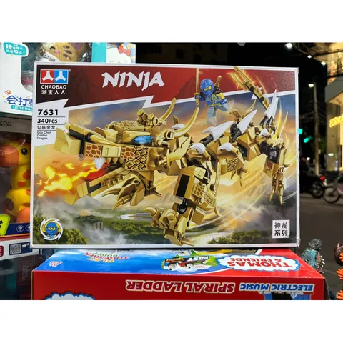 Bộ Đồ Chơi Xếp Hình Lắp Ghép NINJA Rồng Vàng - Phát Triển Trí Tuệ và Tư Duy Sáng Tạo Cho Trẻ Em