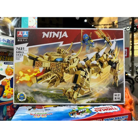 Bộ Đồ Chơi Xếp Hình Lắp Ghép NINJA Rồng Vàng - Phát Triển Trí Tuệ và Tư Duy Sáng Tạo Cho Trẻ Em