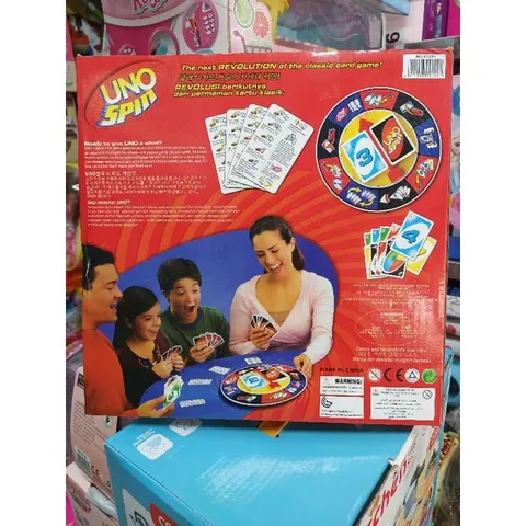 Mã 0129 - Hộp đồ chơi Thẻ Bài UNO SPIN