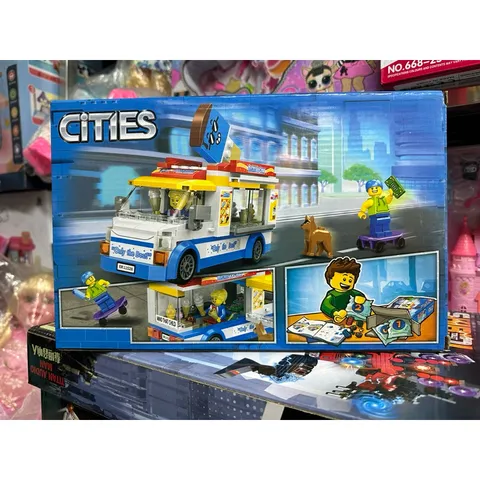 Hộp lê gô lắp ghép mô hình Xe ô tô 11528 gồm có 212 chi tiết