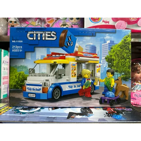 Hộp lê gô lắp ghép mô hình Xe ô tô 11528 gồm có 212 chi tiết