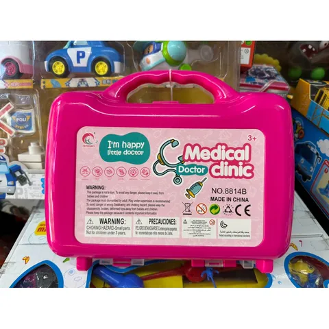 Hộp Đồ Chơi Vali Bác Sĩ 8814 - Bộ Dụng Cụ Có Đèn Phát Sáng Cho Bé Từ 3 Tuổi - Quà Tặng Ý Nghĩa Khả Năng Tư Duy Sáng Tạo