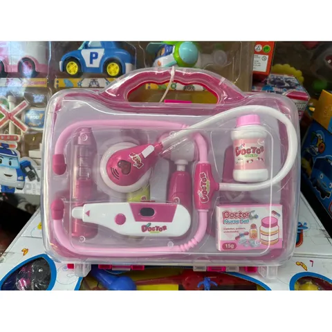 Hộp Đồ Chơi Vali Bác Sĩ 8814 - Bộ Dụng Cụ Có Đèn Phát Sáng Cho Bé Từ 3 Tuổi - Quà Tặng Ý Nghĩa Khả Năng Tư Duy Sáng Tạo