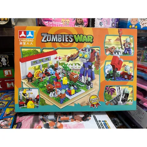Bộ Xếp Hình Lắp Ghép Lê Gô ZOMBIES WAR 7241 - Đồ Chơi Trẻ Em 418 Chi Tiết, Phát Triển Trí Tuệ Và Tư Duy Sáng Tạo