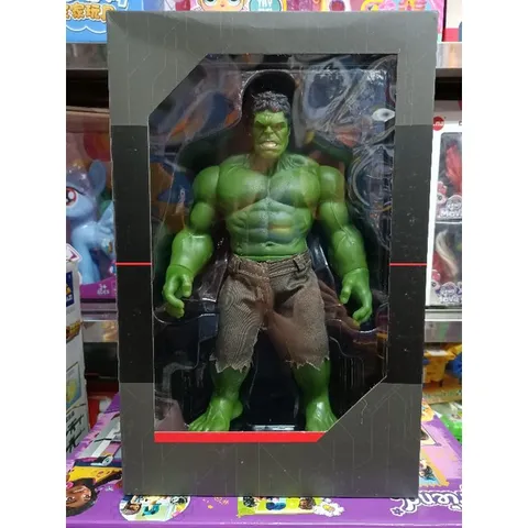 Mô hình nhân vật Người khổng lồ xanh HULK 31cm - Đồ chơi trẻ em siêu anh hùng, quà tặng dễ thương cho fan Marvel
