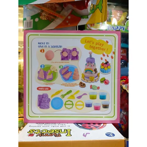 Mã 5832 - Hộp đồ chơi Đất nặn có khuôn làm bánh và làm kem