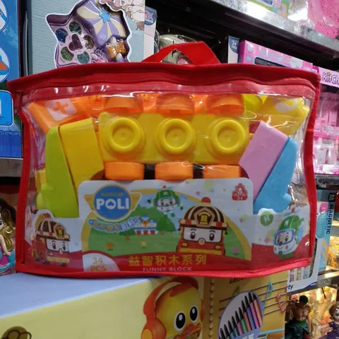 3620 Bộ đồ chơi xếp hình ROBOCAR POLI gồm 34 chi tiết (giao màu ngẫu nhiên)